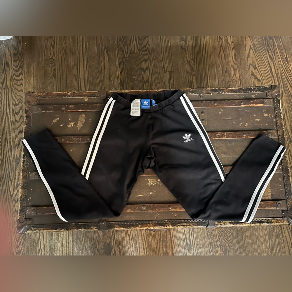 Vintage Adidas Track Leggings! Size Small! Good Condition!